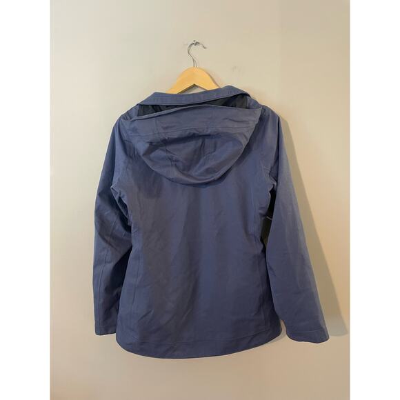 The North Face Thermoball Tri-Climate Blue Jacket Shell Vented Pockets Womens S - Picture 2 of 12